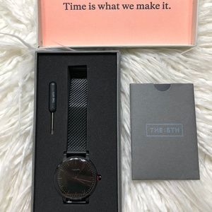 NEW THE: 5TH Black Onyx Water resistant Watch